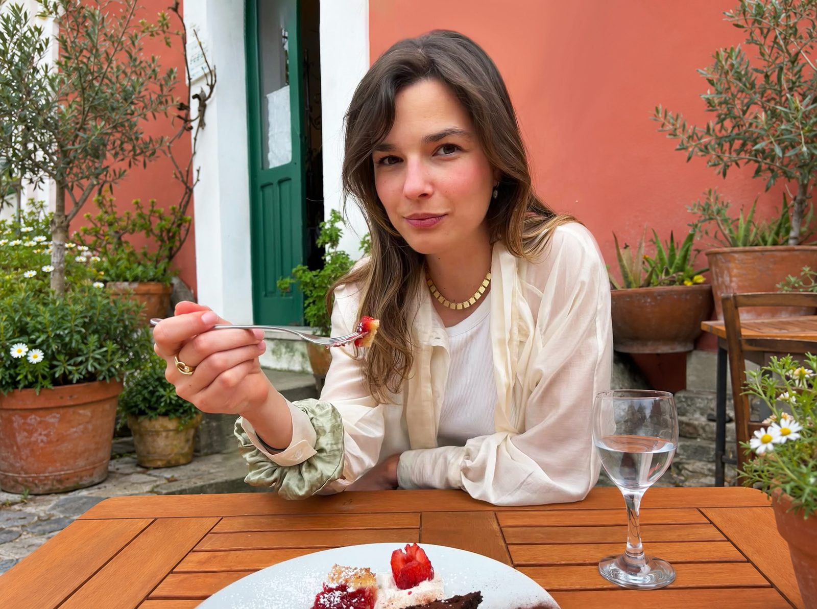 Cecilia Bonsignore a tavola